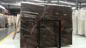 Marron emperador marble  big slab on promotion